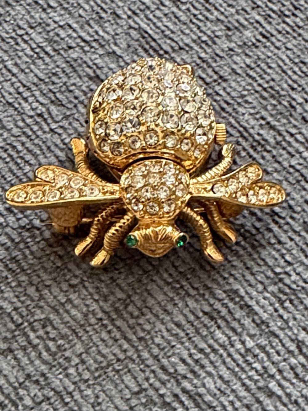 Joan Rivers Bee Brooch Pin (hidden watch)